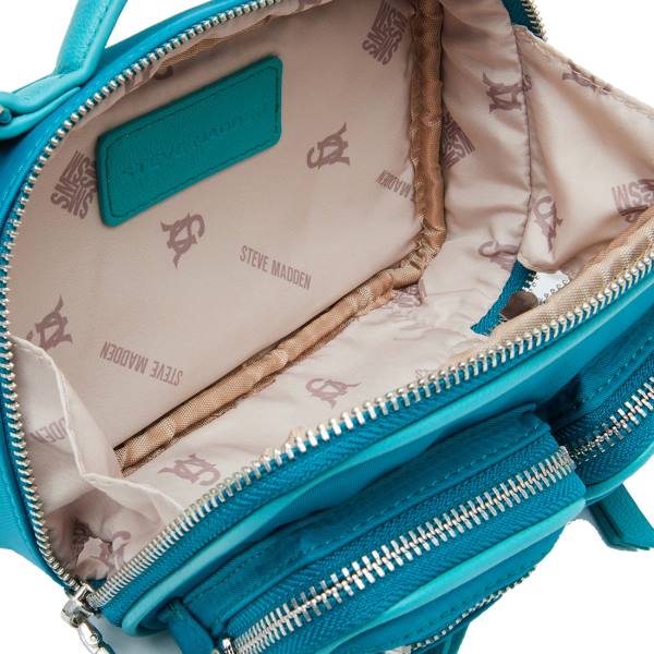 Torba Crossbody Damskie Steve Madden Bronda Teal Turkusowe | SM-842NQ