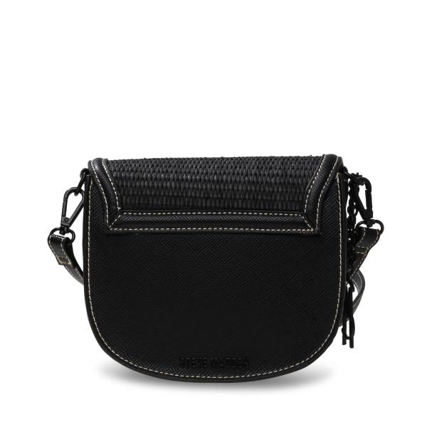 Torba Crossbody Damskie Steve Madden Bsandbar Czarne | SM-310FB