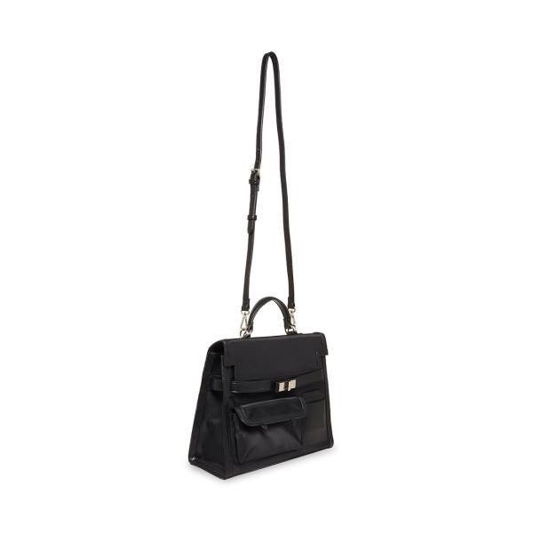 Torba Crossbody Damskie Steve Madden Bsignify Czarne | SM-914AQ