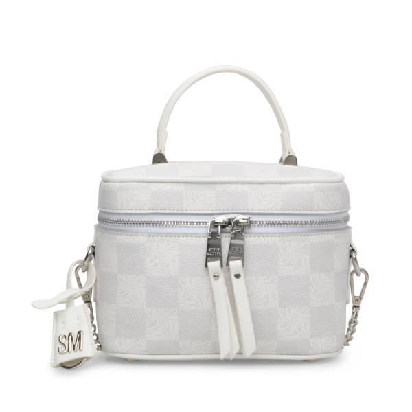 Torba Crossbody Damskie Steve Madden Bvanity Białe | SM-147AF