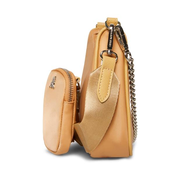 Torby Przez Ramię Damskie Steve Madden Bvital Tan Beżowe | SM-573DL