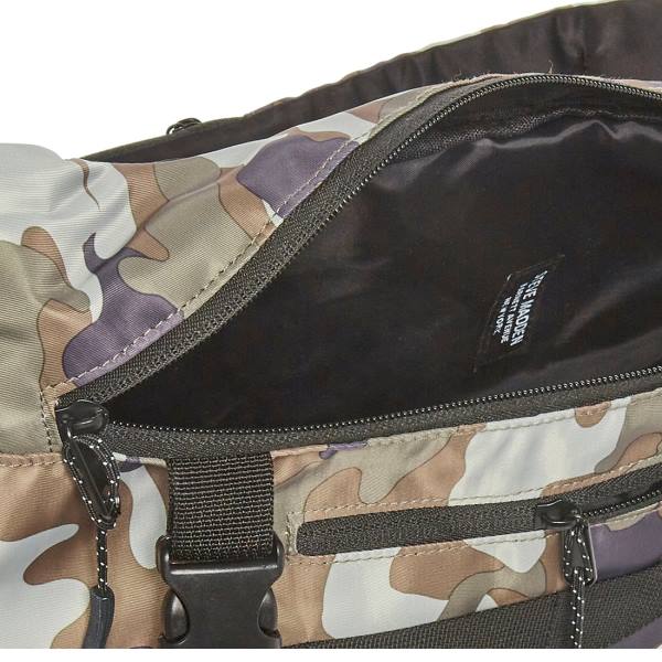 Torby Przez Ramię Męskie Steve Madden Multi-pocket Sling Camo Czarne | SM-208ZJ