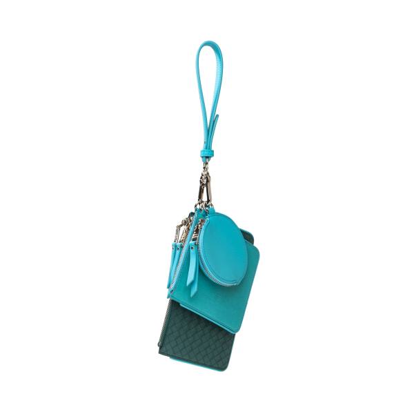 Torebki Damskie Steve Madden Bvisa Teal Turkusowe | SM-764YI