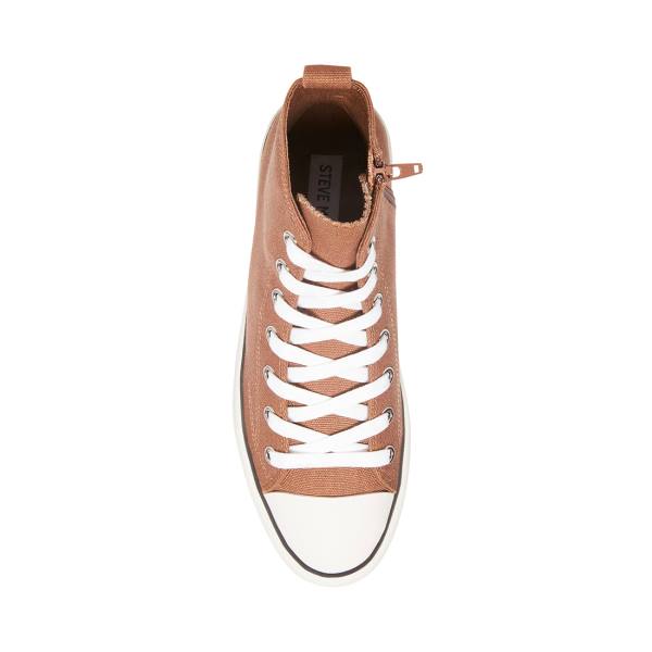 Trampki Damskie Steve Madden Berkley Mocha Beżowe | SM-734IB