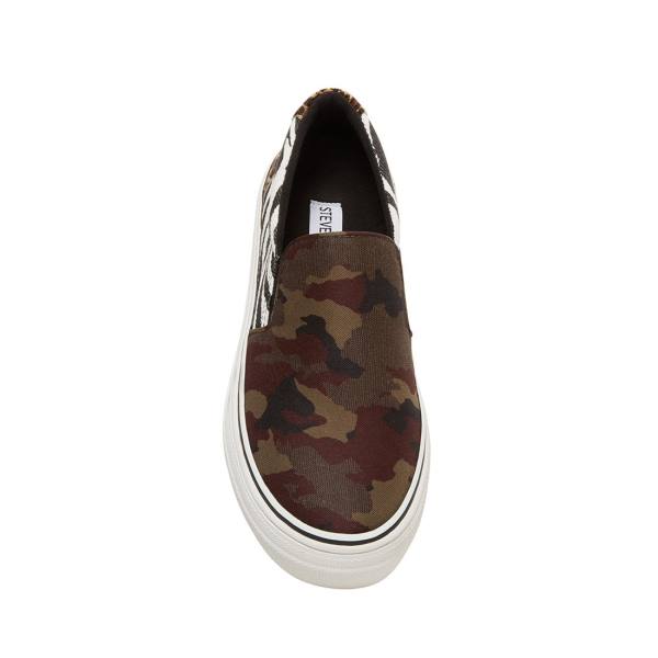 Trampki Damskie Steve Madden Getaway Camo Camo Kolorowe | SM-685RF