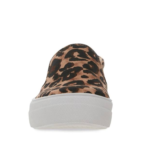 Trampki Damskie Steve Madden Gills-a Leopard Panterka | SM-864IQ