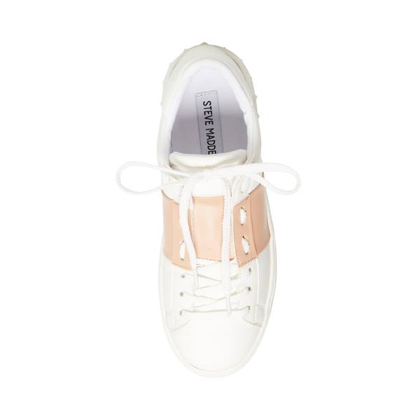 Trampki Damskie Steve Madden Keaton Blush Różowe Kolorowe | SM-743WD