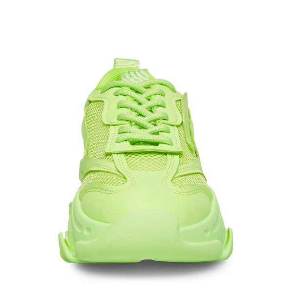 Trampki Damskie Steve Madden Possession Lime Głęboka Zielone | SM-019PT