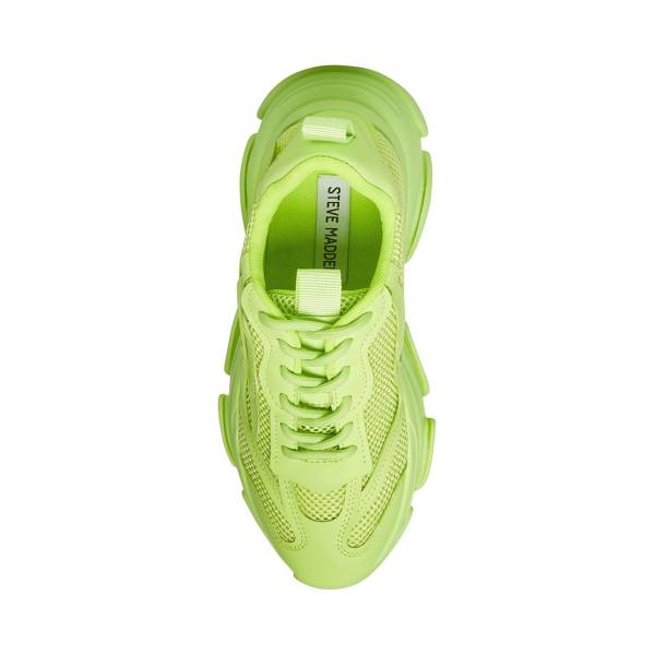 Trampki Damskie Steve Madden Possession Lime Głęboka Zielone | SM-019PT