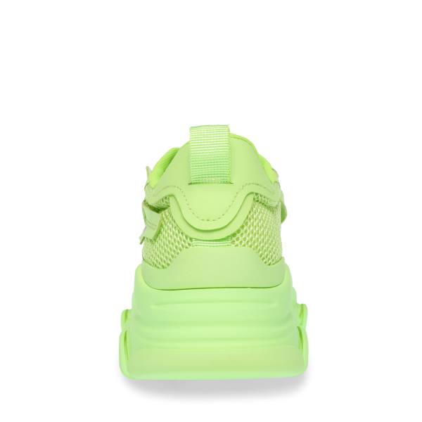 Trampki Damskie Steve Madden Possession Lime Głęboka Zielone | SM-019PT