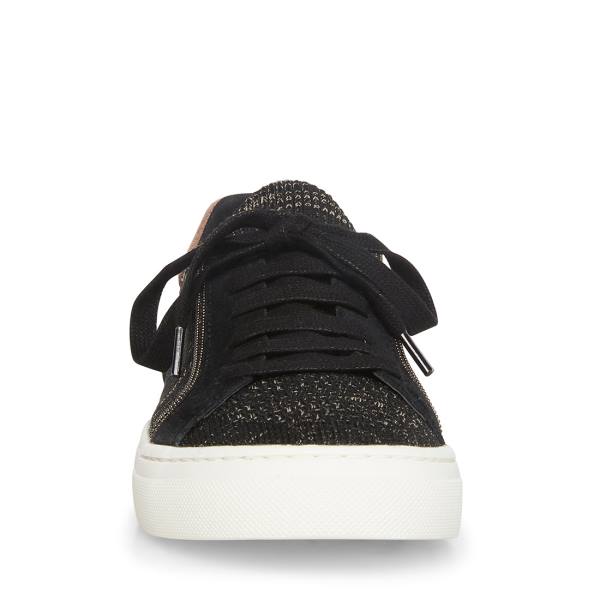 Trampki Damskie Steve Madden Sanford Czarne Kolorowe | SM-170ES