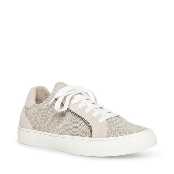 Trampki Damskie Steve Madden Sanford Taupe Szare Brązowe Kolorowe | SM-835LB