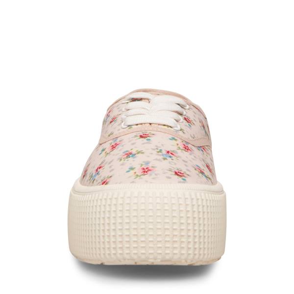 Trampki Damskie Steve Madden Stream Blush Różowe Kolorowe | SM-568FG