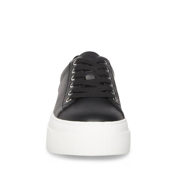 Trampki Damskie Steve Madden Studio Czarne | SM-581VJ