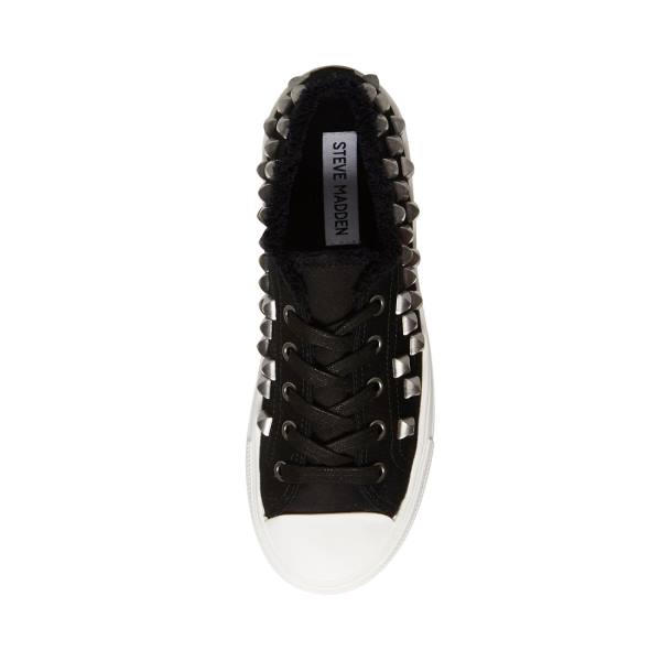 Trampki Damskie Steve Madden Vinnie Czarne | SM-608TS