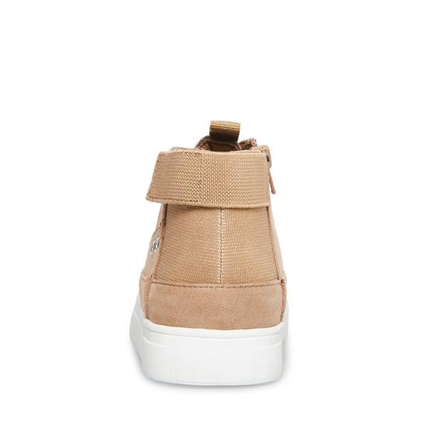 Trampki Dziecięce Steve Madden Achangee Taupe Szare Brązowe | SM-130YE