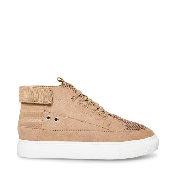 Trampki Dziecięce Steve Madden Achangee Taupe Szare Brązowe | SM-130YE