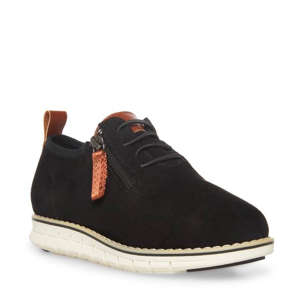 Trampki Dziecięce Steve Madden Amarkk Czarne | SM-637AU