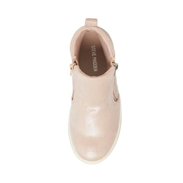 Trampki Dziecięce Steve Madden Areggie Blush Różowe | SM-869IU