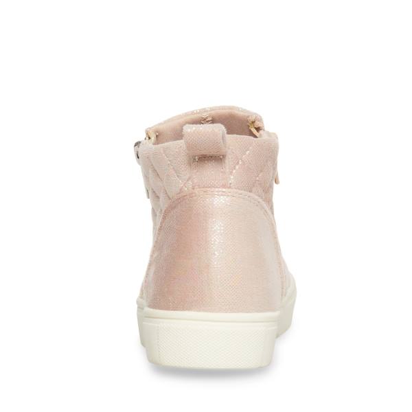 Trampki Dziecięce Steve Madden Areggie Blush Różowe | SM-869IU