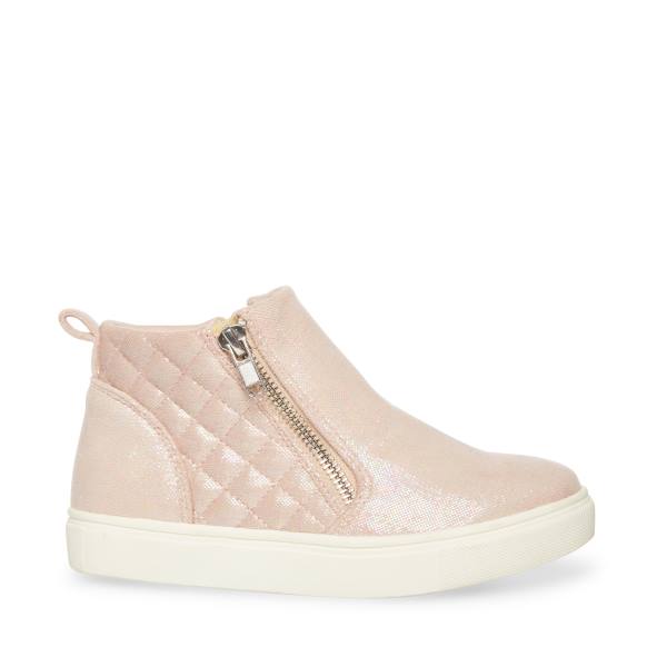 Trampki Dziecięce Steve Madden Areggie Blush Różowe | SM-869IU