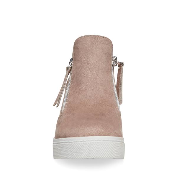 Trampki Dziecięce Steve Madden Jcaliber Taupe Szare Brązowe | SM-093KR