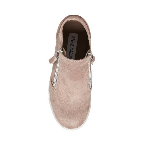 Trampki Dziecięce Steve Madden Jcaliber Taupe Szare Brązowe | SM-093KR