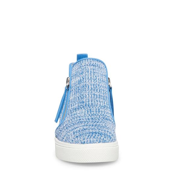 Trampki Dziecięce Steve Madden Jcaliber Niebieskie | SM-506NR