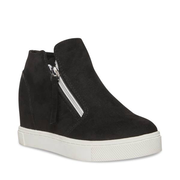 Trampki Dziecięce Steve Madden Jcaliber Czarne | SM-654RE