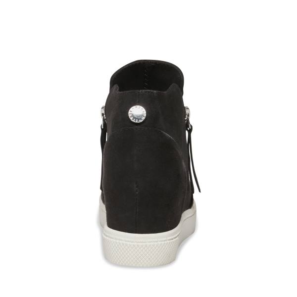 Trampki Dziecięce Steve Madden Jcaliber Czarne | SM-654RE