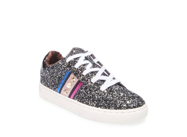 Trampki Dziecięce Steve Madden Jdannie Pewter Niebieskie Szare Kolorowe | SM-142HX