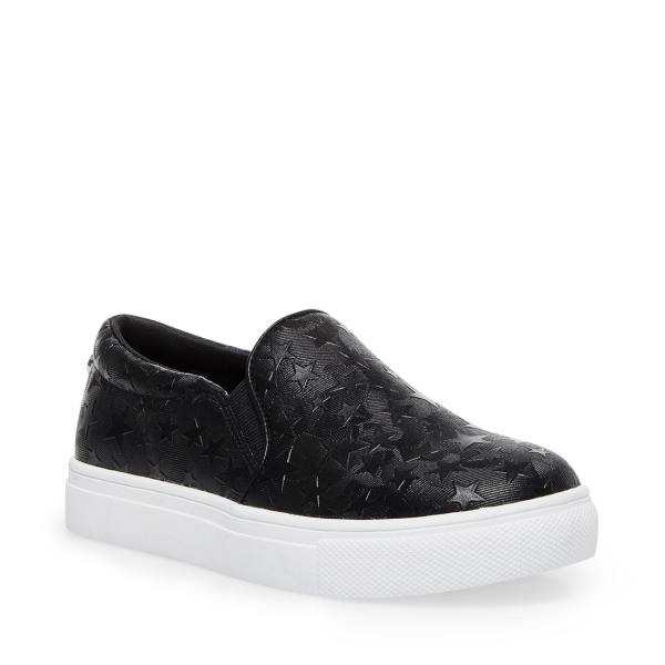 Trampki Dziecięce Steve Madden Jgills Czarne | SM-728OR