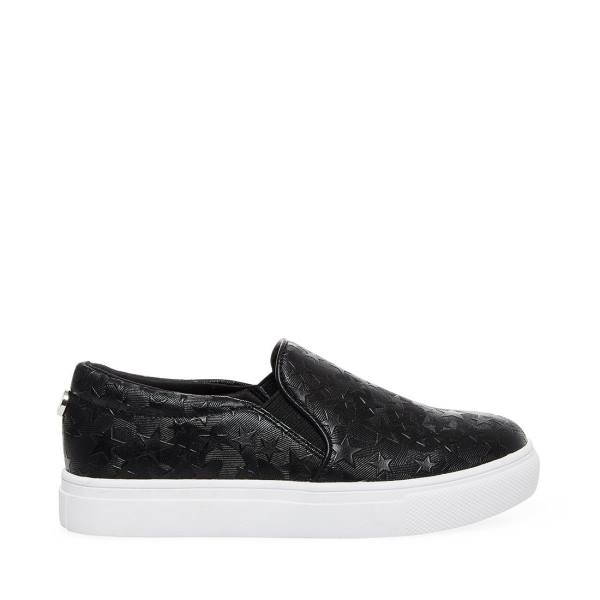 Trampki Dziecięce Steve Madden Jgills Czarne | SM-728OR