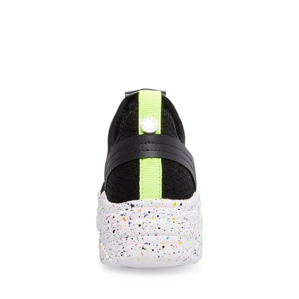 Trampki Dziecięce Steve Madden Jmyless Czarne | SM-428AQ