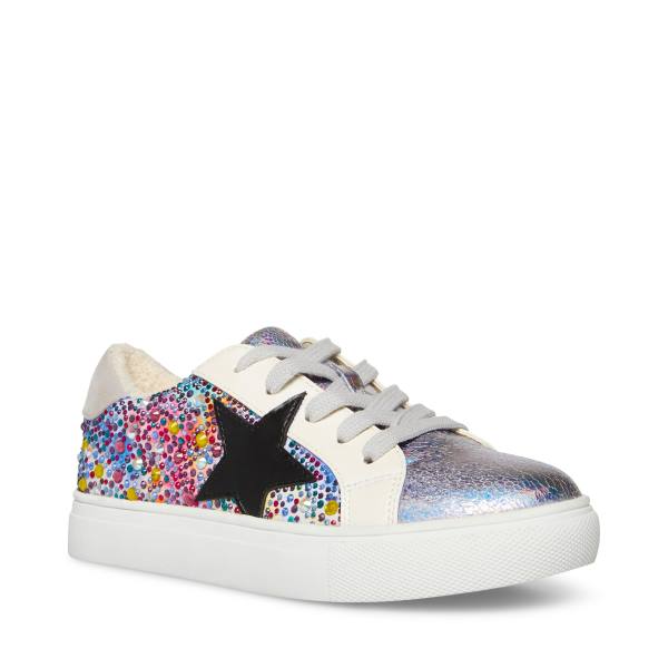 Trampki Dziecięce Steve Madden Jrezumer Bright Głęboka Kolorowe | SM-724SZ