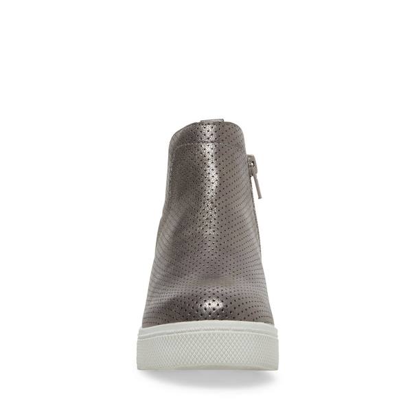 Trampki Dziecięce Steve Madden Jwrangle Pewter Niebieskie Szare | SM-521YH