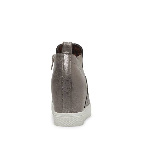 Trampki Dziecięce Steve Madden Jwrangle Pewter Niebieskie Szare | SM-521YH