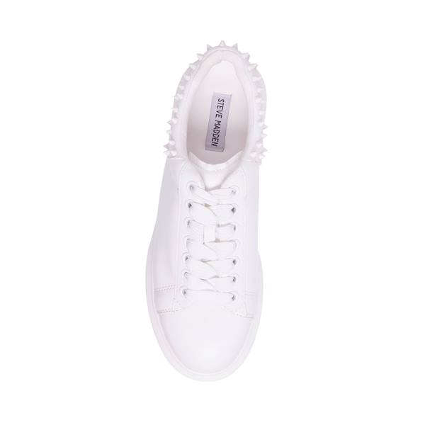 Trampki Męskie Steve Madden Frosting Białe | SM-263WB