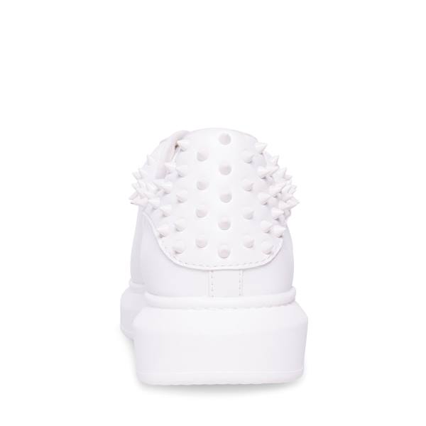 Trampki Męskie Steve Madden Frosting Białe | SM-263WB