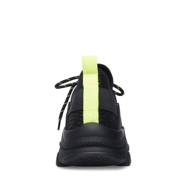 Trampki Męskie Steve Madden Isles2 Czarne Kolorowe | SM-542JC