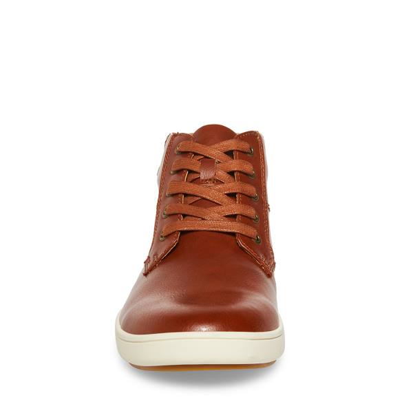 Trampki Męskie Steve Madden M-fray Cognac Brązowe | SM-078TK