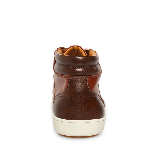 Trampki Męskie Steve Madden M-fray Cognac Brązowe | SM-078TK