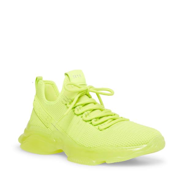 Trampki Męskie Steve Madden Maxxximo Lime Głęboka Zielone | SM-731JA