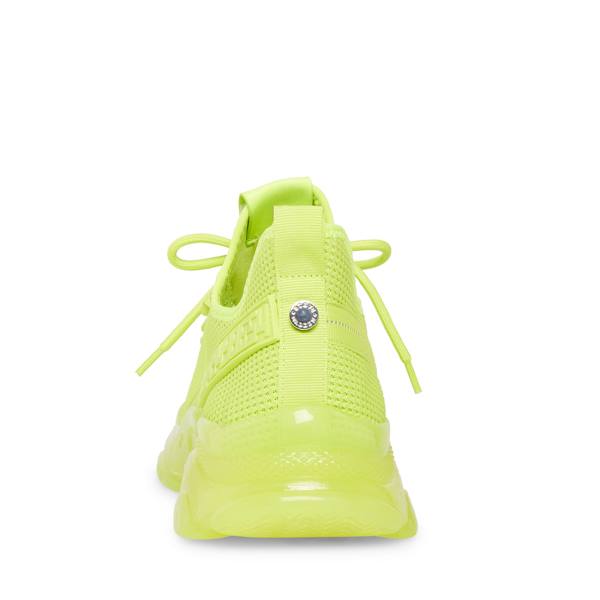 Trampki Męskie Steve Madden Maxxximo Lime Głęboka Zielone | SM-731JA