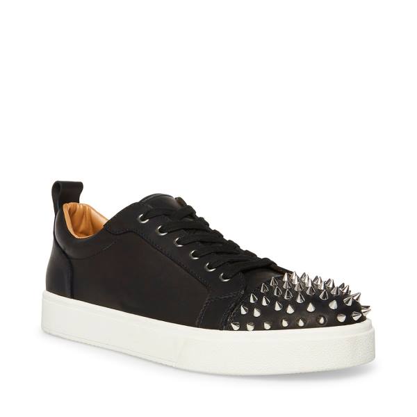 Trampki Męskie Steve Madden Portall Czarne | SM-514FB