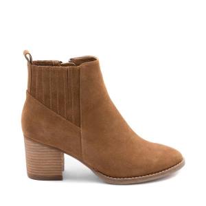 Botki Damskie Steve Madden Noa Nieprzemakalne Camel Zamszowe Brązowe | SM-694OC