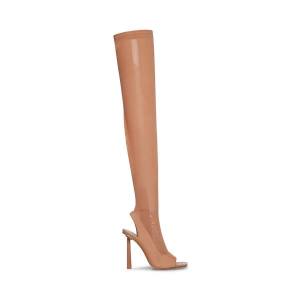 Kozaki Damskie Steve Madden Beverley Blush Różowe | SM-840XC