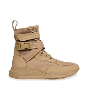 Kozaki Męskie Steve Madden Zerodays Taupe Szare Brązowe | SM-812ZY