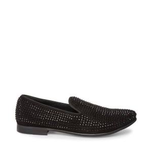 Mokasyny Męskie Steve Madden Caviarr Czarne | SM-674LT