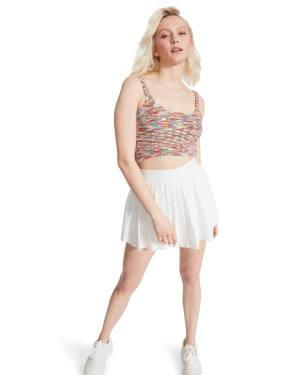 Najfatalniejszy Damskie Steve Madden Cozy Knit Tank Czerwone | SM-803XR